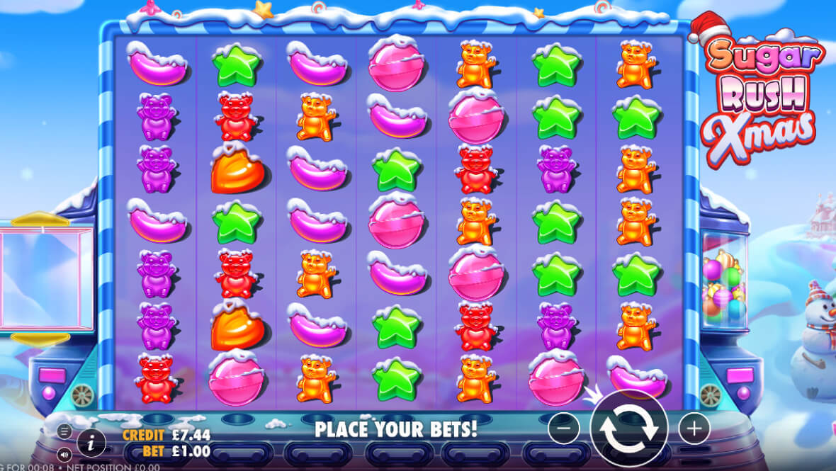 sugar rush xmas background