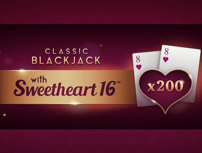 Classic Blackjack with Sweetheart 16