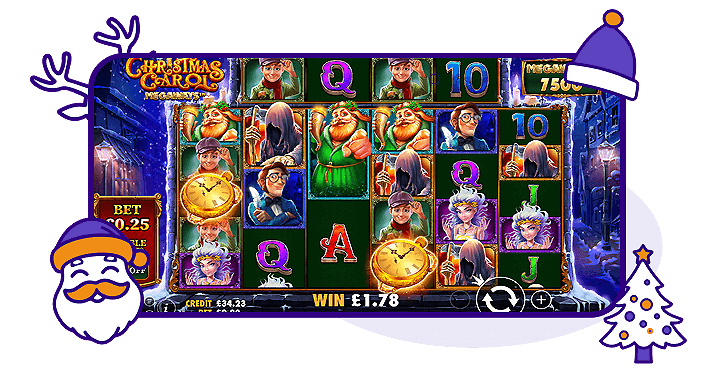 Christmas Carol Megaways - Best Classic Themed Christmas Slot