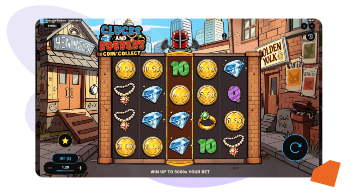 Clucks n Robbers Coin Collect