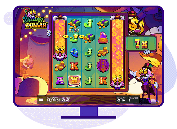 Danny Dollar Bonus Game