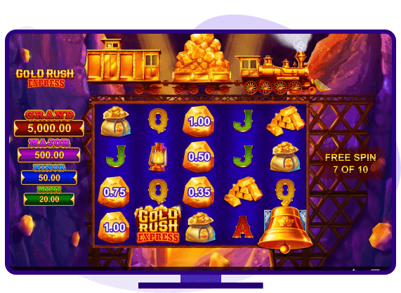 Gold Rush Express Free Spins