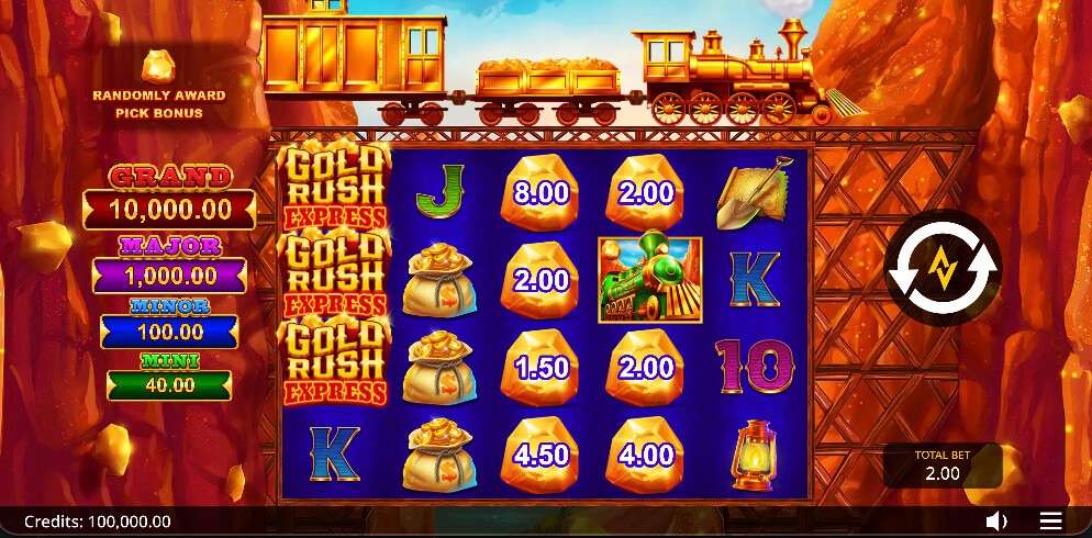 Gold Rush Express slot demo