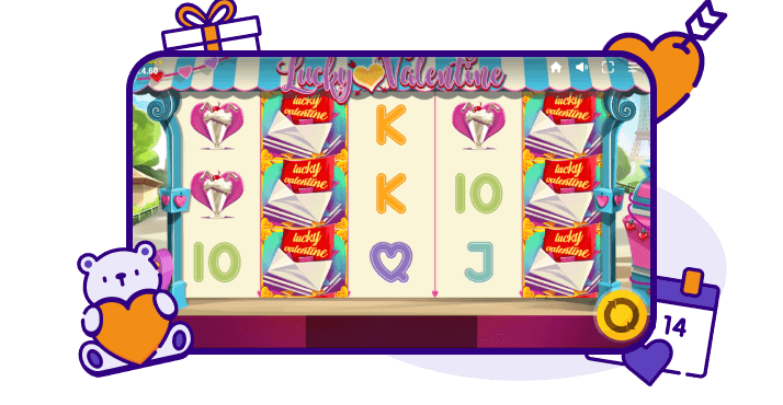 Lucky Valentine love slot