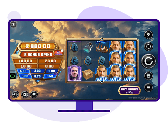 Thunderstruck Stormblitz slot