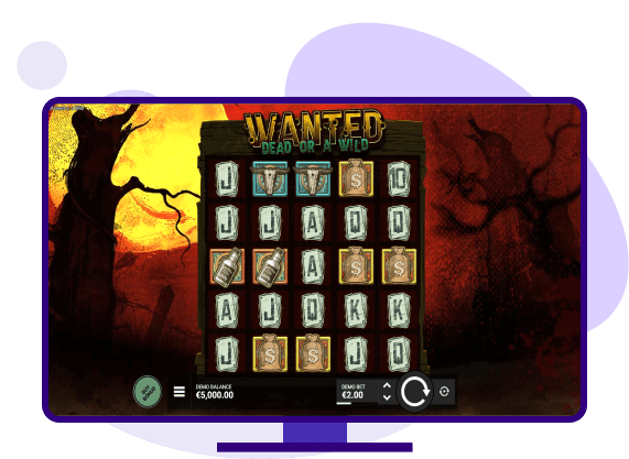 Wanted Dead or a Wild Slot Demo