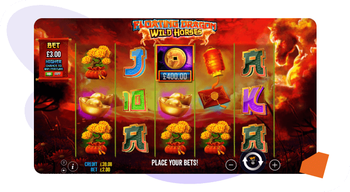 Floating Dragon Wild Horses