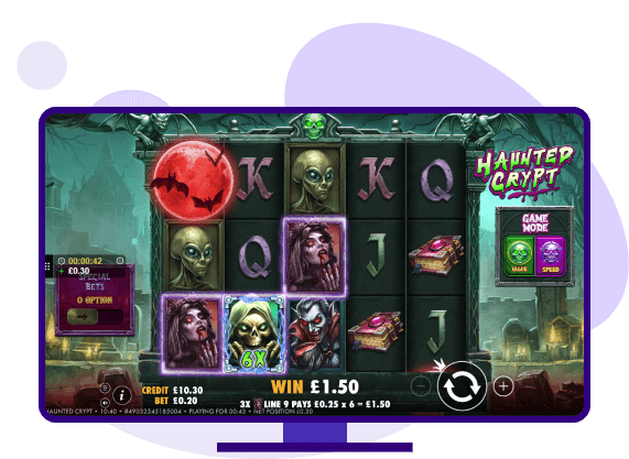 Haunted Crypt Wild x6