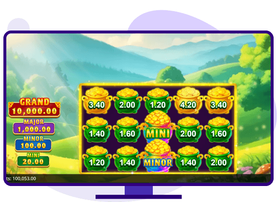 Area Build'R Leprechauns Free Spins