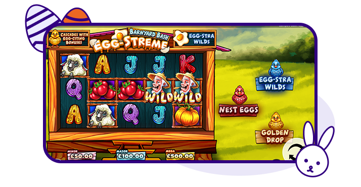 Barnyard Bash Eggstreme slot