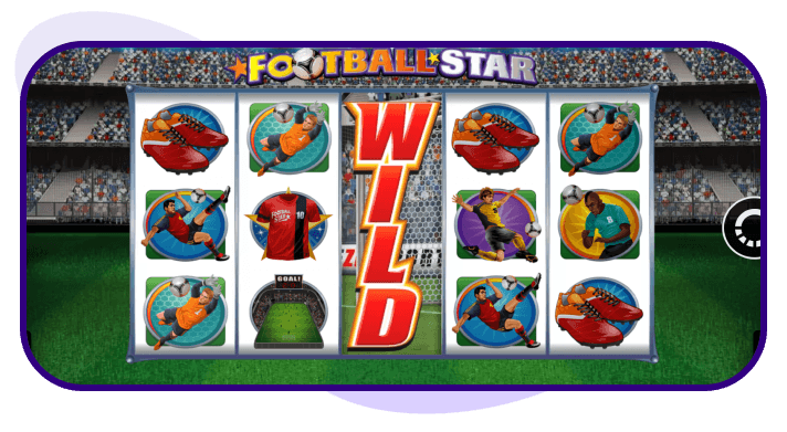 Football Star Slot Bonus Striking Wild