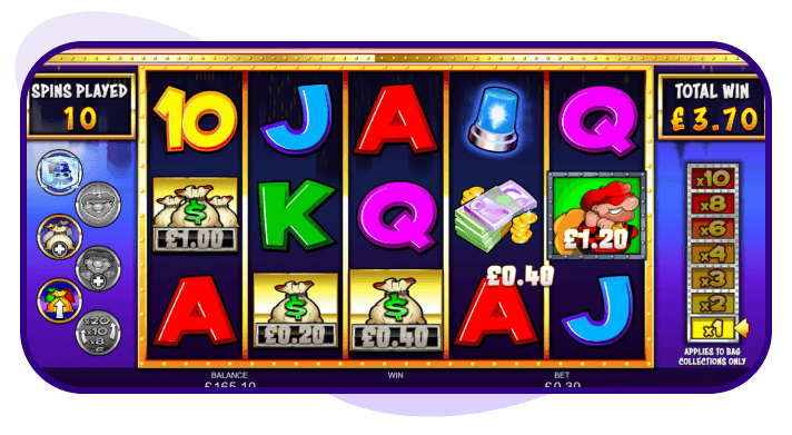 Cops n Robbers Big Money Bonus
