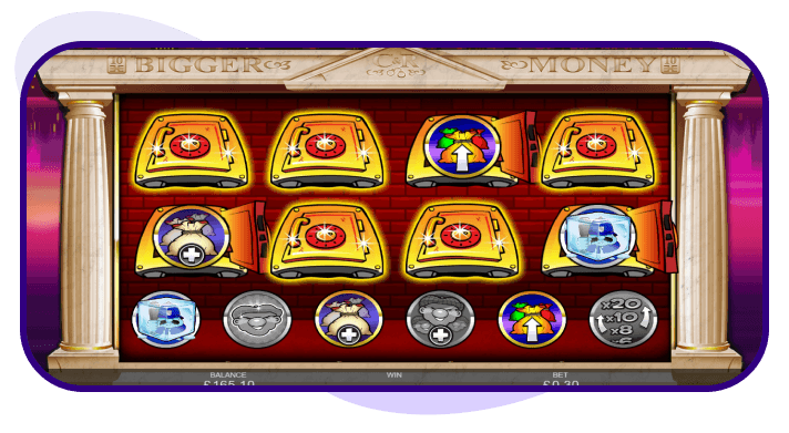 Cops n Robbers Bigger Big Money bonus picker
