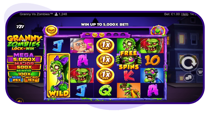 Granny Zombies Best Hold and Win Slots