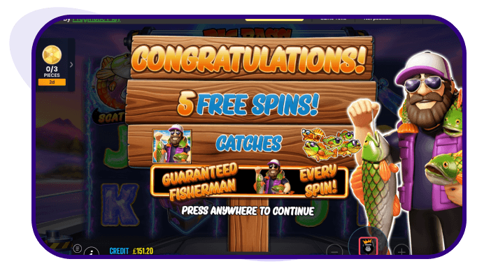 Big Bass Blast Free Spins Bonus