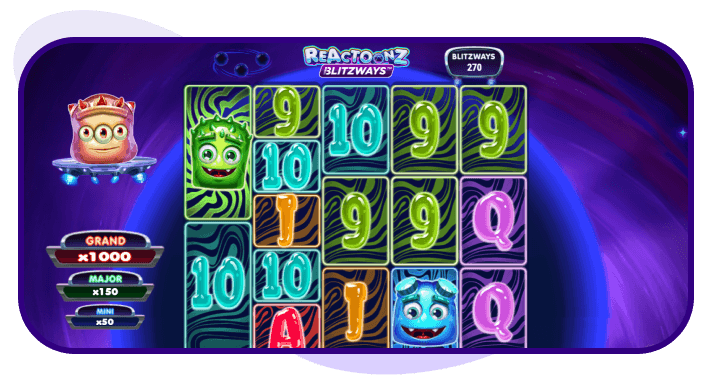 Reactooz Blitzways slot demo