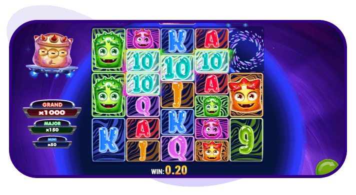 Reactoonz Blitzways win