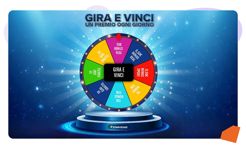 StarVegas Daily Free Spin