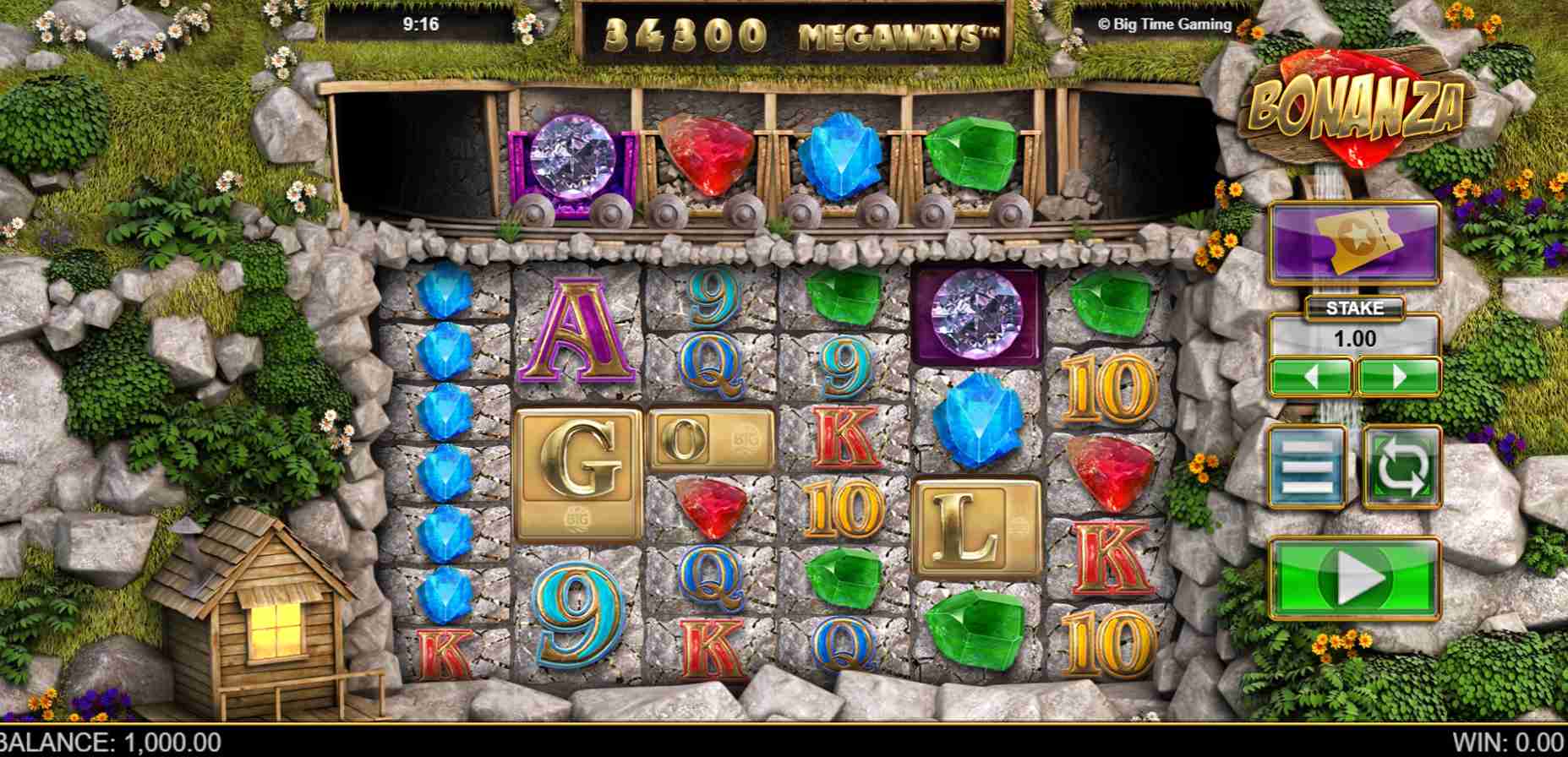 Bonanza Megaways slot gratis