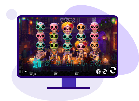 esqueleto explosivo 2 slot demo