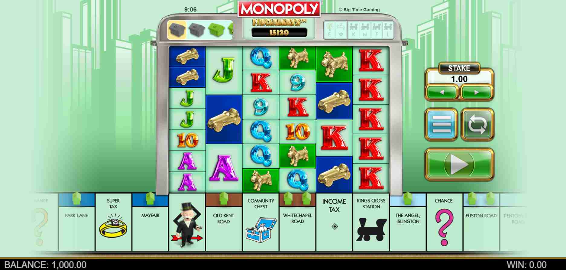 Monopoly Megaways gratis