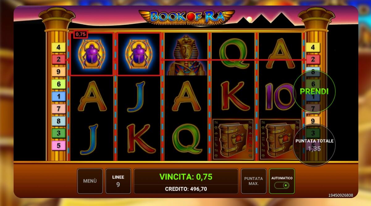 Book of Ra Demo