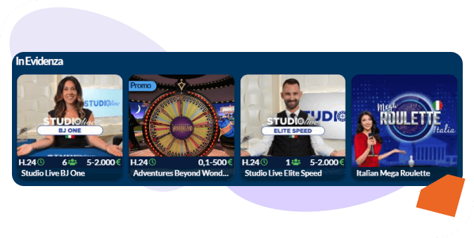 Casinò Live Betflag
