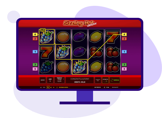 sizzling hot deluxe demo