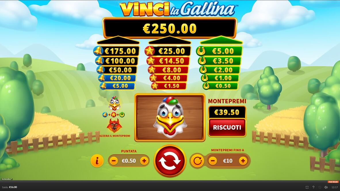 Vinci la Gallina Demo