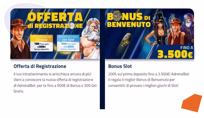 admiralbet casino bonus recensione