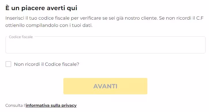 goldbet registrazione