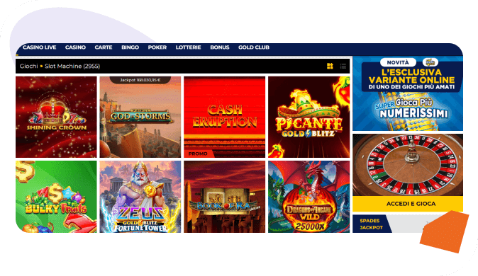 Goldbet – Migliori Slot con Jackpot