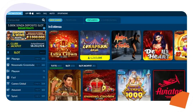 BetFlag – Miglior Bonus Slot Senza Deposito