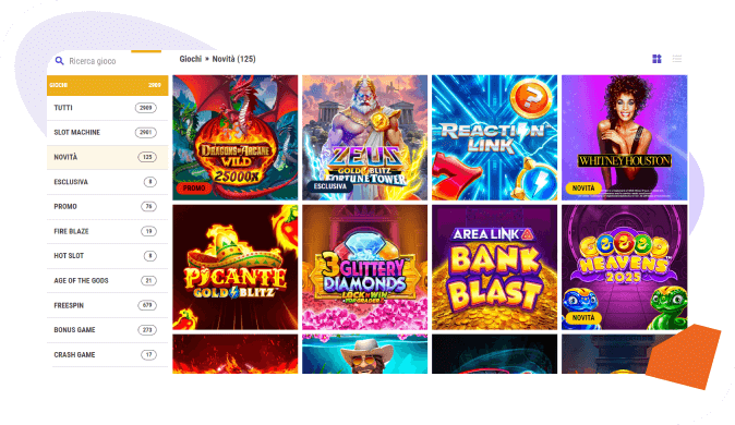 Lottomatica - Migliori Slot Nuove