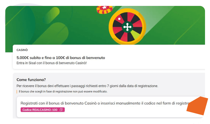 sisal bonus
