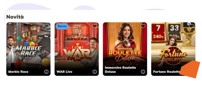sisal live casino