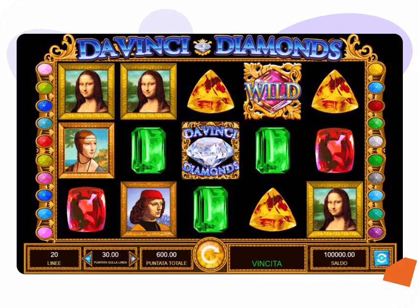 Da Vinci Diamonds Slot Demo