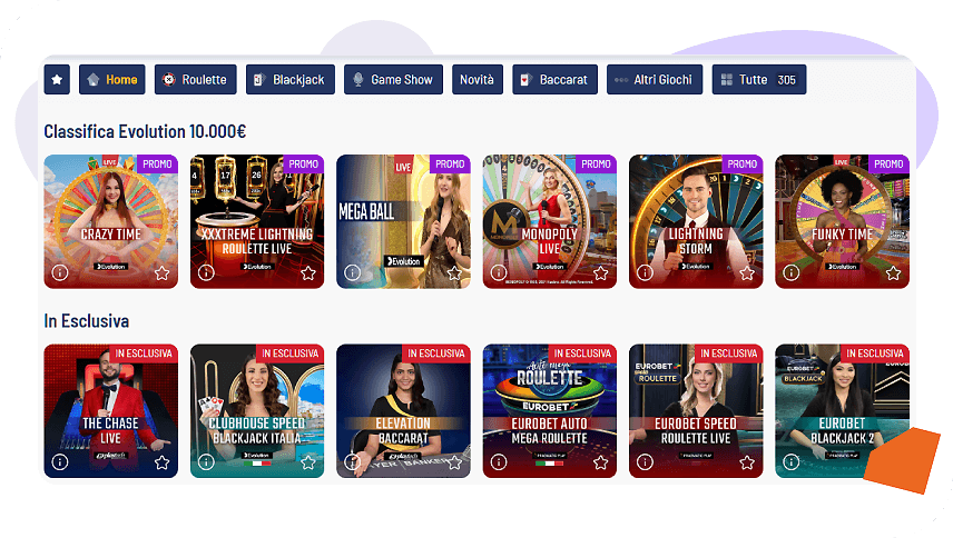 Live Casinò Eurobet