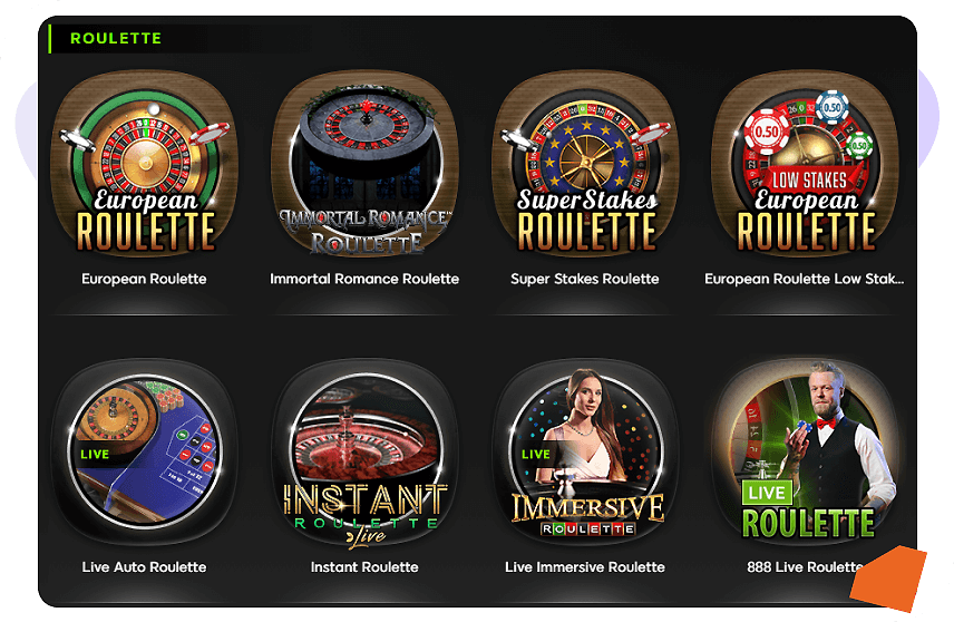 888 casinò roulette