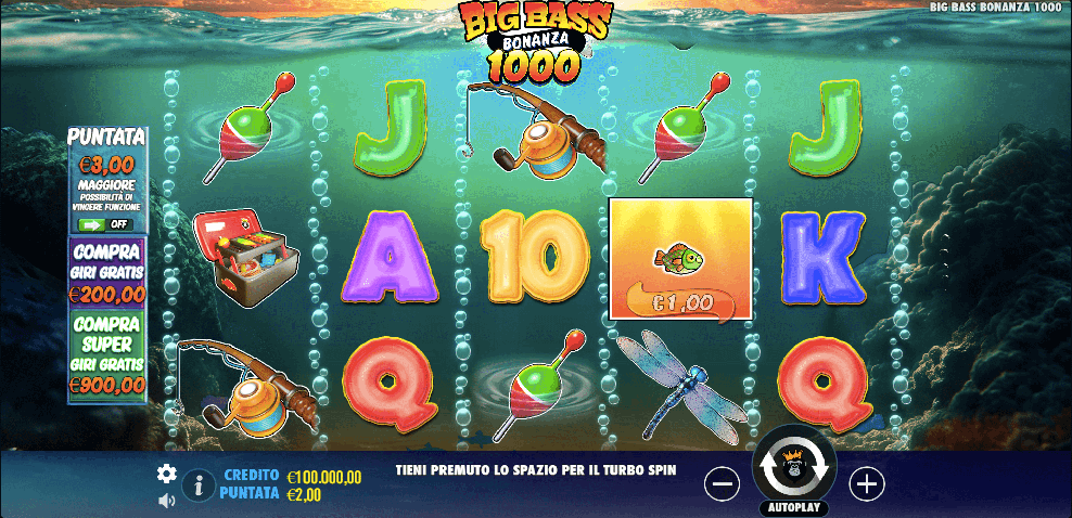 Big Bass Bonanza 1000 Demo