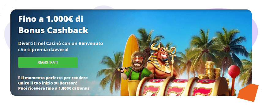 Betsson Bonus Cashback Casino