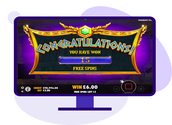Free spins Gates of Olympus Super Scatter
