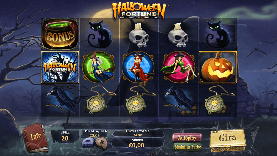 Halloween Fortune Slot Background