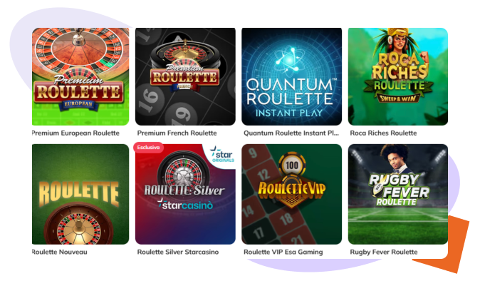 Starcasinò Roulette RNG