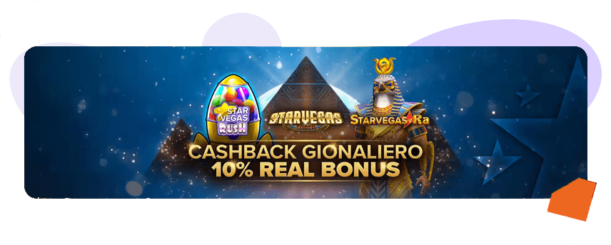 Bonus cashback Starvegas