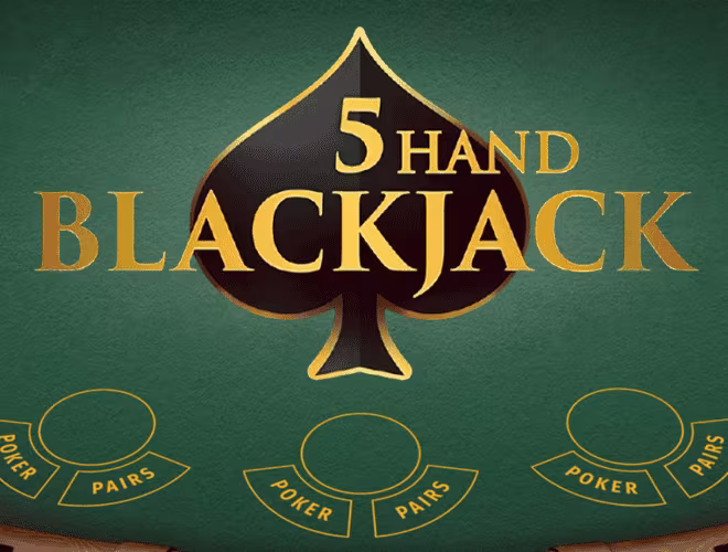 5 Hand Blackjack Logo