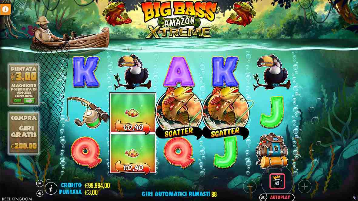 Big Bass Amazon Xtreme Demo