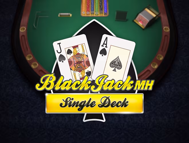 Blackjack MH Single Deck Demo Logo