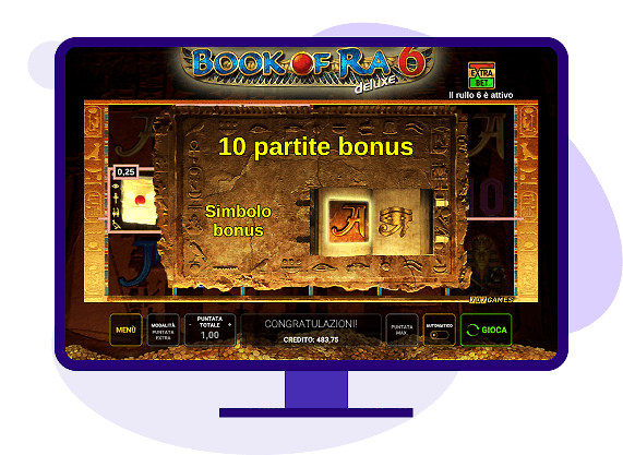 Book of Ra Deluxe 6 Demo Bonus