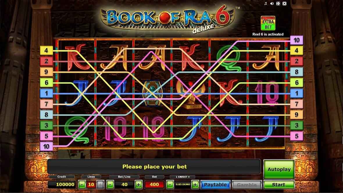 book of ra deluxe-6 background